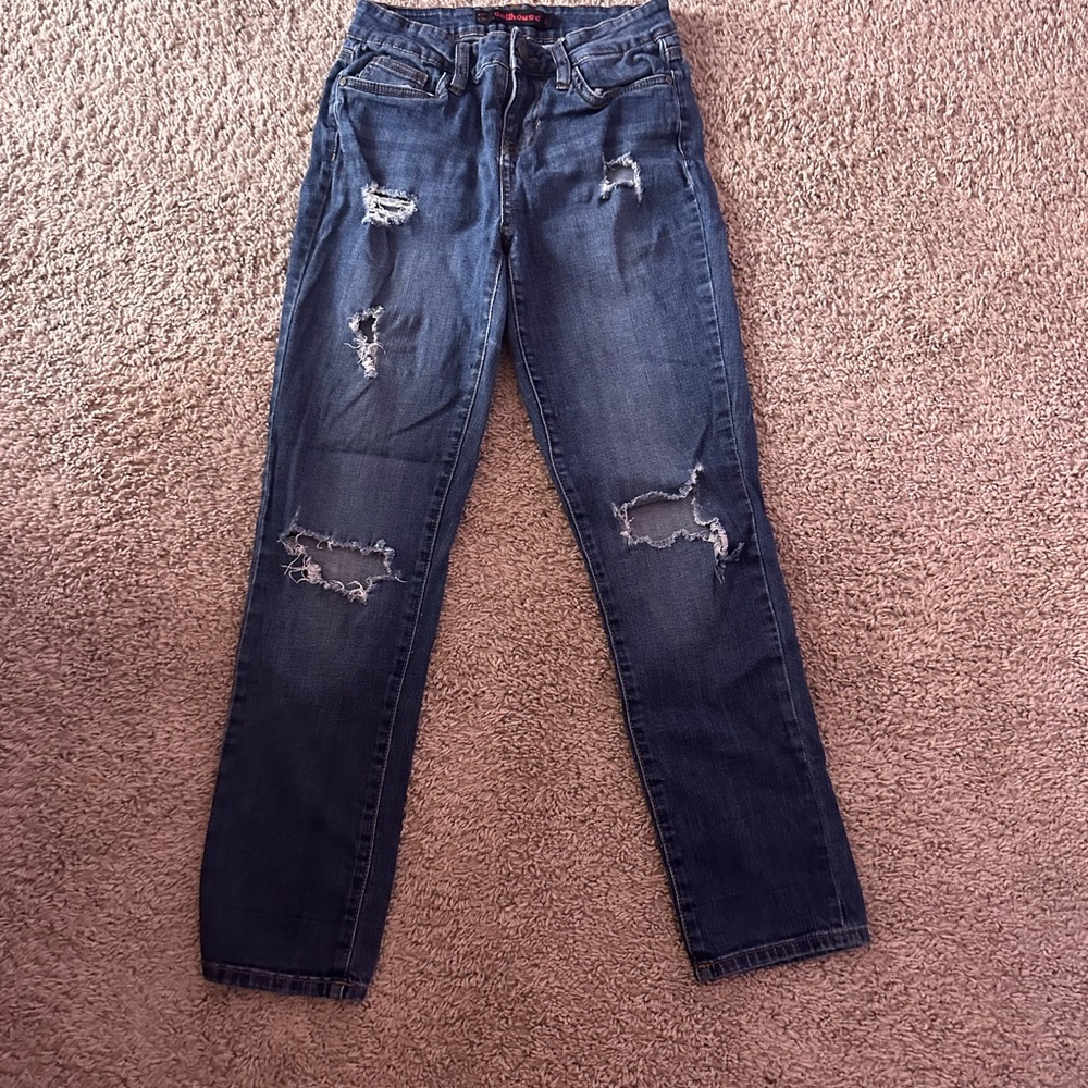 Ripped Mom Jeans